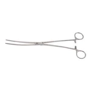 Vantage Bozeman Dressing Forcep Double Curve Autoclavable Ea