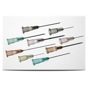 Hypodermic Needle 21gx1" Conventional 100/Bx