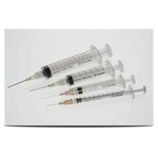 Syringe/Needle 3cc 21gx1" Conventional 100/Bx