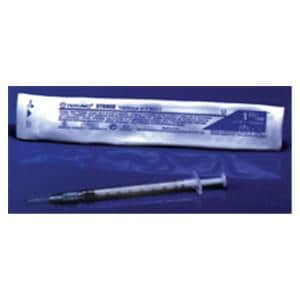 Syringe/Needle Hypodermic 1cc 27gx1/2" Conventional 100/Bx, 10 BX/CA