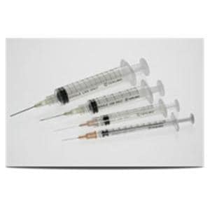 Syringe/Needle 3cc 20gx1-1/2" Conventional 100/Bx