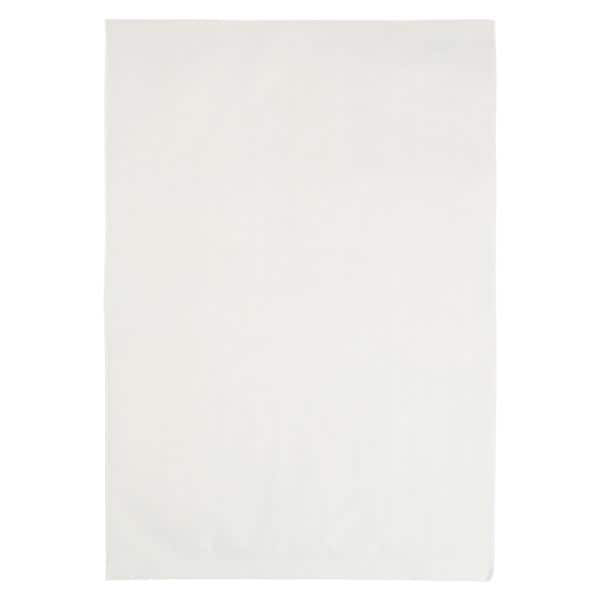 Fabricel Couvercle Têtière Laminé de poly 10 po x 13 po Blanc 500/caisse