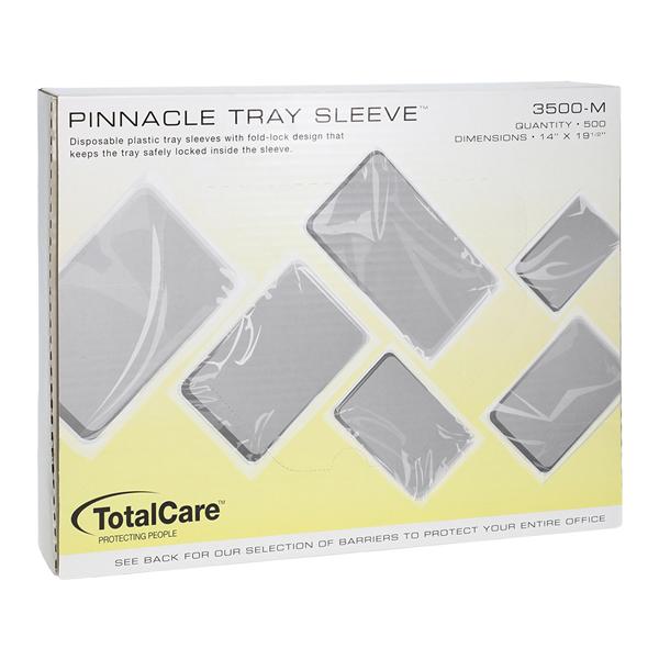 Tray Sleeve Couvercle Plateau 14 po x 19,5 po Transparent Jetable 500/boîte