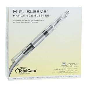 H.P. Sleeve Handpiece Sleeve One Size f/ Hndpcs/Ultrsnc Sclrs/Jt Plshrs 500/Bx