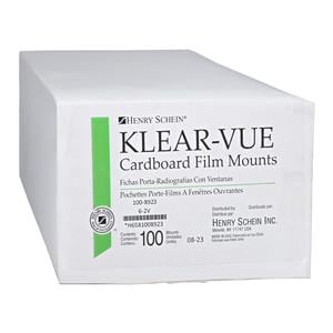 X-Ray Mounts 4H-2V #2 Gray Cardboard 100/Bx