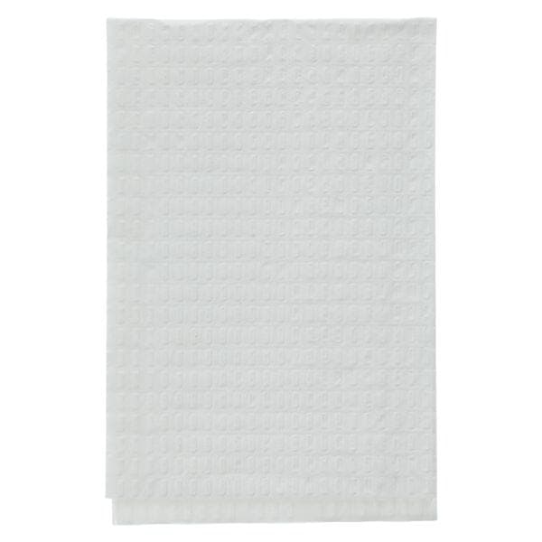 TIDI Choice Waffle Towel Bib 2 Ply Tiss/Poly 13 in x 18 in Wt Disposable 500/Ca