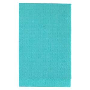 TIDI Choice Waffle Towel Bib 2 Ply Tiss/Poly 13 in x 18 in Tl Disposable 500/Ca