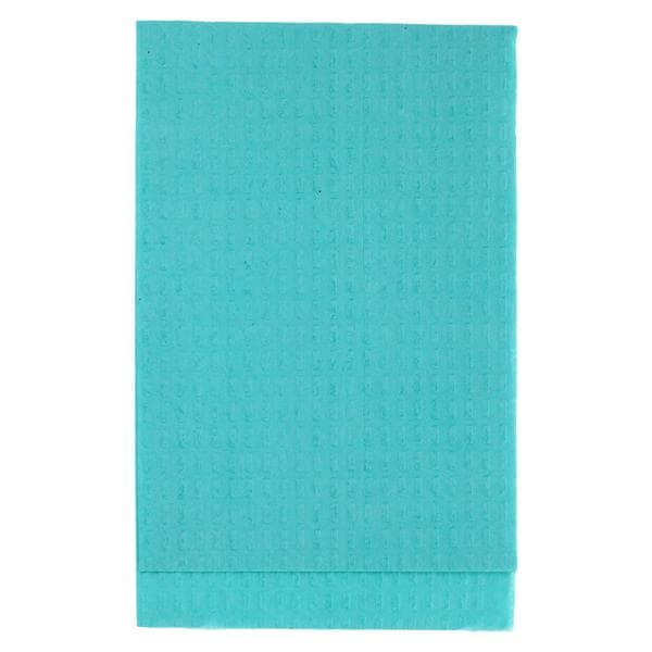 TIDI Choice Waffle Towel Bib 2 Ply Tiss/Poly 13 in x 18 in Tl Disposable 500/Ca