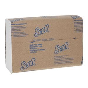 Scott Hand Towel Multifold Disposable Fbr 9.2 in x 9.4 in Wt 16Pk/Ca