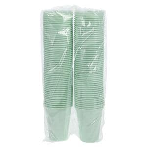 Drinking Cup Plastic Green 5 oz Disposable 1000/Ca