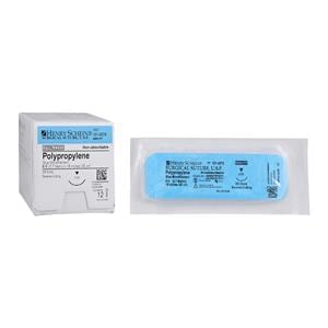 Suture 6-0 Polypropylene C-22 Blue 18" Monofilament 12/Bx