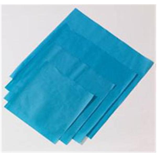 TIDI Products Enveloppe Stérilisation 18 po x 18 po Bleu 500/caisse