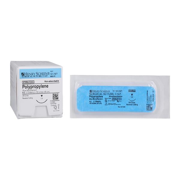 Sutures C-6 4-0 poly 12/Boîte