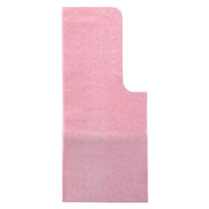 TIDI Chainless Bib Tissue / Poly 18 in x 25 in Mauve Disposable 250/Ca