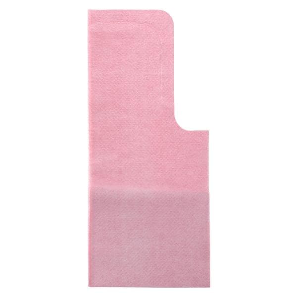 TIDI Chainless Bib Tissue / Poly 18 in x 25 in Mauve Disposable 250/Ca