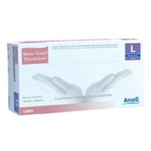 Micro-Touch DermaClean Exam Gloves White Non-Sterile