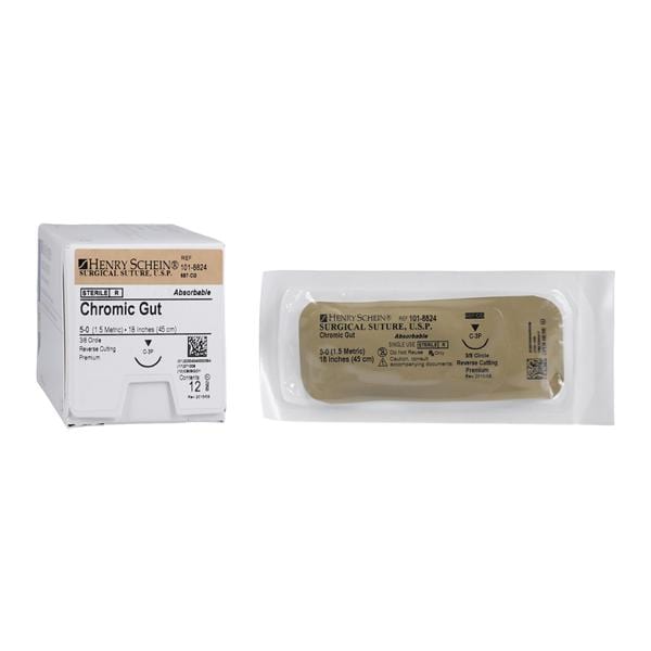 HS suture chromé catgut 12/Boîte