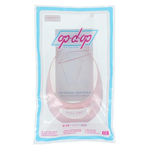 Visor Shield Kit Peach Disposable Ea