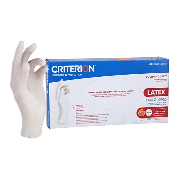 Latex Exam Gloves Large White Non-Sterile