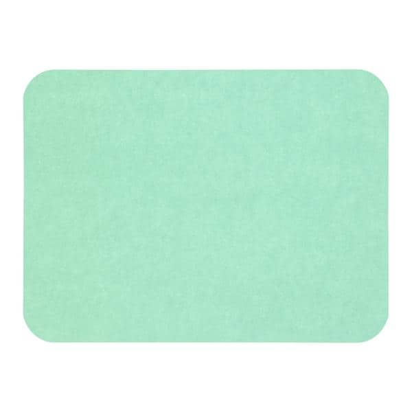 Ritter B Tray Cover 8.5 in x 12.25 in Green Disposable 1000/Ca