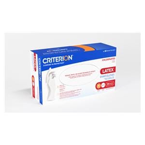 Criterion CL Latex Exam Gloves Large Non-Sterile