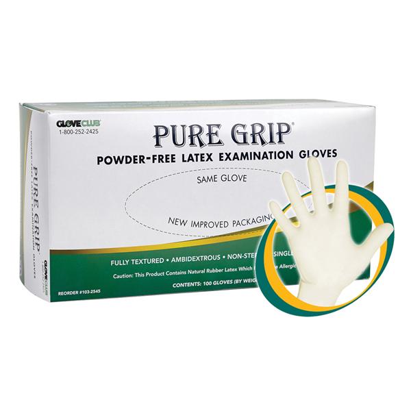 pure grip latex gloves