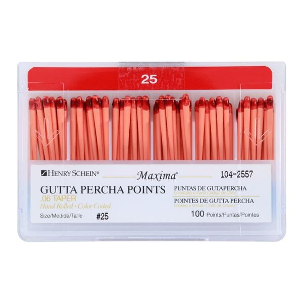 Gutta-percha Maxima 0,06 25 100/Boîte