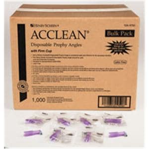 Acclean Prophy Angle Firm Short Latex-Free Bulk Package 1000/Bx