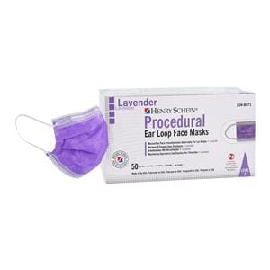 Earloop Mask ASTM Level 2 Lavender 50/Bx