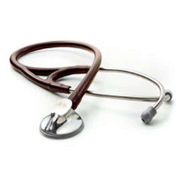 Adscope 600 Cardiology Stethoscope Adult Burgandy Double Lumen Tubing Ea