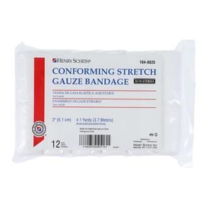 Bandage Conforming 2"x4.1yd Gauze Non-Sterile 12/Bg