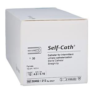 Mentor Cathéter Intermittent 12 Fr Embout droit Silicone Self-Cath 30/boîte