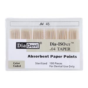 Dia-ISOGT Paper Points Size #45 0.04 100/Bx