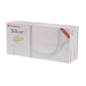 Silkcare Exam Gloves Medium Natural Non-Sterile