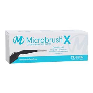 Applicateurs Microbrush X noir 100/Boîte