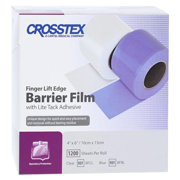 Barrier Finger Lift Film 4 in x 6 in Clear Ea