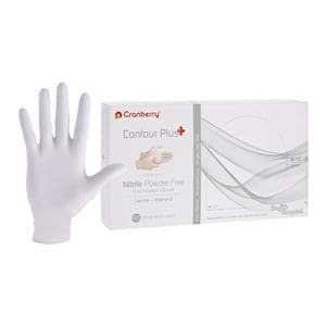 Contour Plus Nitrile Gants Très petit Non stérile Blanc pro 100/boîte