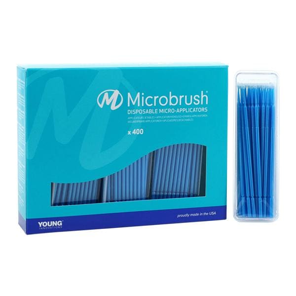 Microbrush Plus ord bleu 400/Paquet