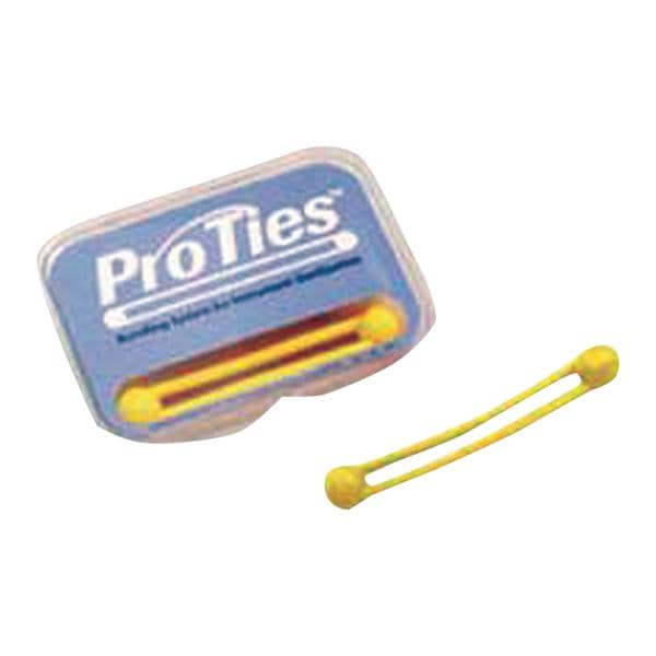 Pro-Ties Bundling System Yellow 6/Pk