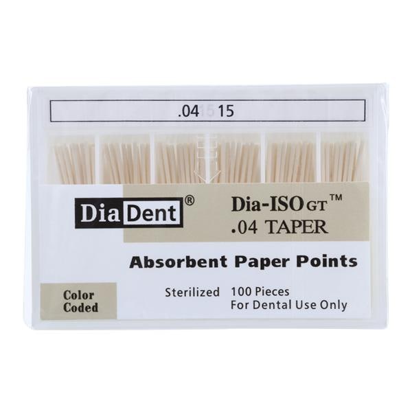 Dia-ISOGT Paper Points Size 15 0.04 100/Bx