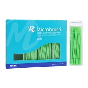 Microbrush Plus ord vert 400/Paquet