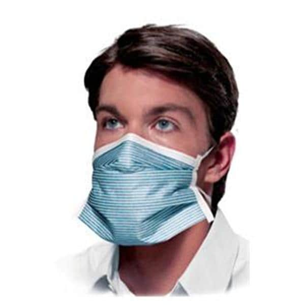 Isolator Plus Respirateur chirurgical N95 Particulate Sans latex Bleu 28/boîte