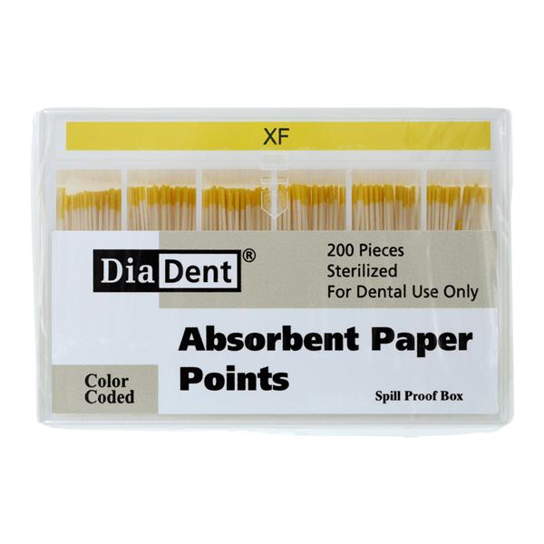 Paper Points X-Fine Yellow 200/Bx