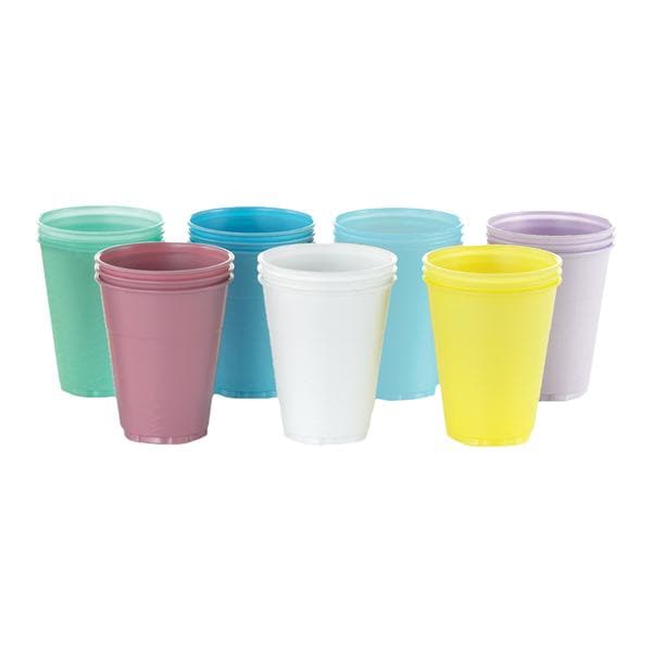 SafeBasics Drink Cup Plastic Green 5 oz Disposable 1000/Ca