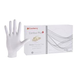 Contour Plus Nitrile Gants Petit Non stérile Blanc pro 100/boîte