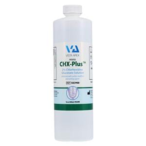 CHX-Plus Irrigant 2% Chlorhexidine Gluconate Solution Final 16 oz 8/Ca