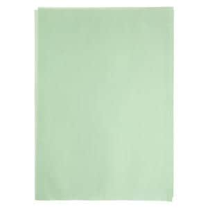 Headrest Cover 10 in x 13 in Tissue / Poly Green Disposable 500/Ca