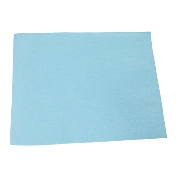 Headrest Cover 10 in x 13 in Tissue / Poly Blue Disposable 500/Ca