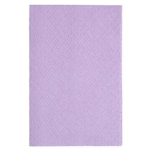 TIDI Ultimate Diamond Towel Bib 3 Ply Tiss/Poly 13 in x 18 in Lav Dsp 500/Ca