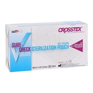 Sure-Check Pochette Stérilisation 3,5 po x 5,25 po Sans latex 200/boîte